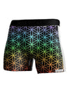 Chakra Colors Flower of Life Boxer Brief Single Side All Over Print-TooLoud-White-Small-Davson Sales