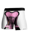 French Maid Pink AOP Boxer Brief Single Side All Over Print-TooLoud-White-Small-Davson Sales