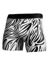 Zebra Print Boxer Brief Single Side All Over Print-TooLoud-White-Small-Davson Sales