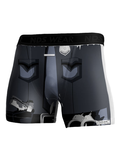 Police Costume AOP Boxer Brief Single Side All Over Print