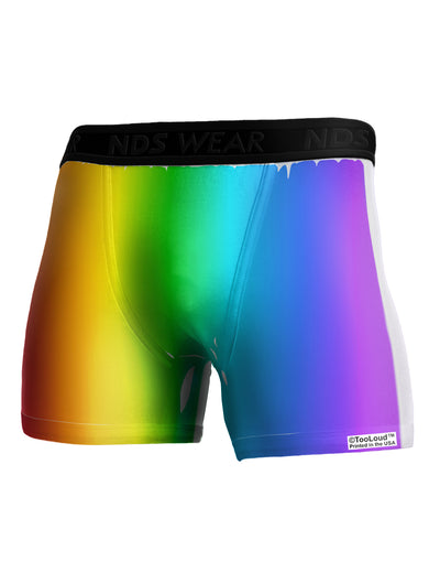 Vertical Rainbow Gradient Boxer Brief Single Side All Over Print by-TooLoud-White-Small-Davson Sales