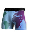 Cool World Map Design Boxer Brief Single Side All Over Print-TooLoud-White-Small-Davson Sales