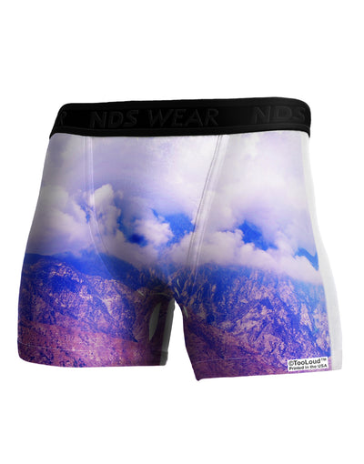 California Mountainscape Boxer Brief Single Side All Over Print-TooLoud-White-Small-Davson Sales