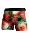 Strawberries All Over Boxer Brief Single Side All Over Print-TooLoud-White-Small-Davson Sales