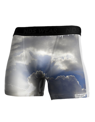 Blue Sky Silver Linings Boxer Brief Single Side All Over Print-TooLoud-White-Small-Davson Sales