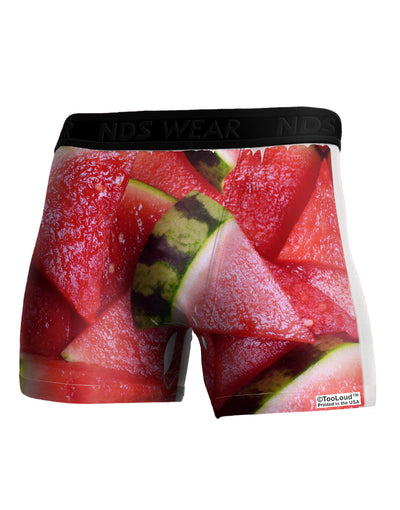 Watermelon Everywhere Boxer Brief Single Side All Over Print-TooLoud-White-Small-Davson Sales