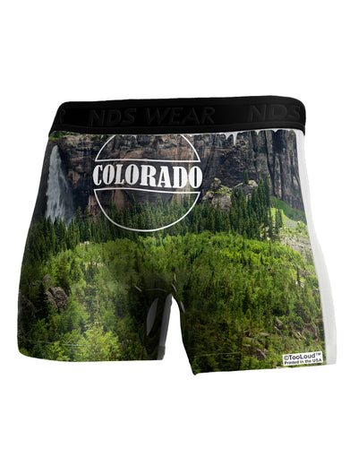 Colorado Beauty - Cliffs Boxer Brief Single Side All Over Print by-TooLoud-White-Small-Davson Sales