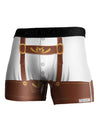 Lederhosen Costume Brown Boxer Brief Dual Sided All Over Print-TooLoud-White-Small-Davson Sales