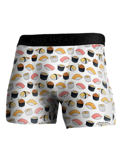 Cute Sushi AOP Boxer Brief Dual Sided All Over Print-TooLoud-White-Small-Davson Sales