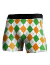 Irish Colors Argyle Pattern Boxer Brief Dual Sided All Over Print-TooLoud-White-Small-Davson Sales