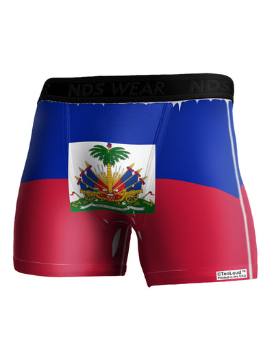Haiti Flag AOP Boxer Brief Dual Sided All Over Print-TooLoud-White-Small-Davson Sales