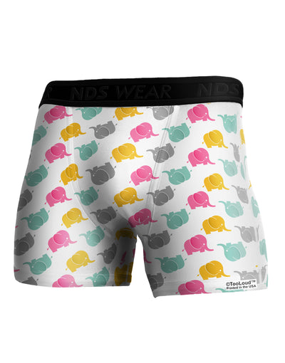 Cute Baby Elephants AOP Boxer Brief Dual Sided All Over Print-TooLoud-White-Small-Davson Sales