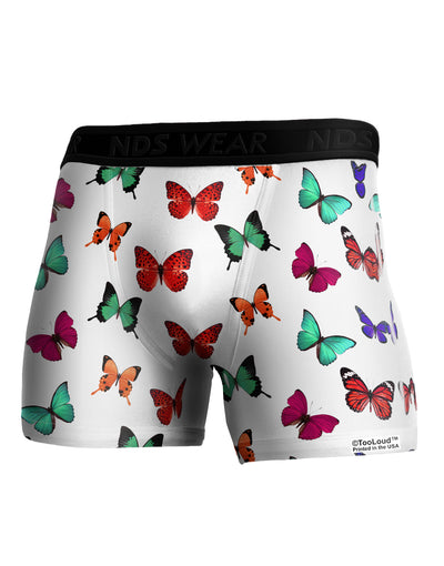 Pretty Butterflies AOP Boxer Brief Dual Sided All Over Print-TooLoud-White-Small-Davson Sales