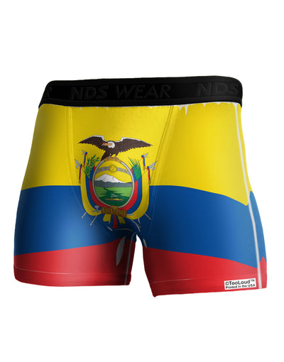 Ecuador Flag AOP Boxer Brief Dual Sided All Over Print-TooLoud-White-Small-Davson Sales