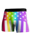 American Pride - Rainbow Stars and Stripes Boxer Brief Dual Sided All Over Print-Boxer Briefs-TooLoud-White-Small-Davson Sales