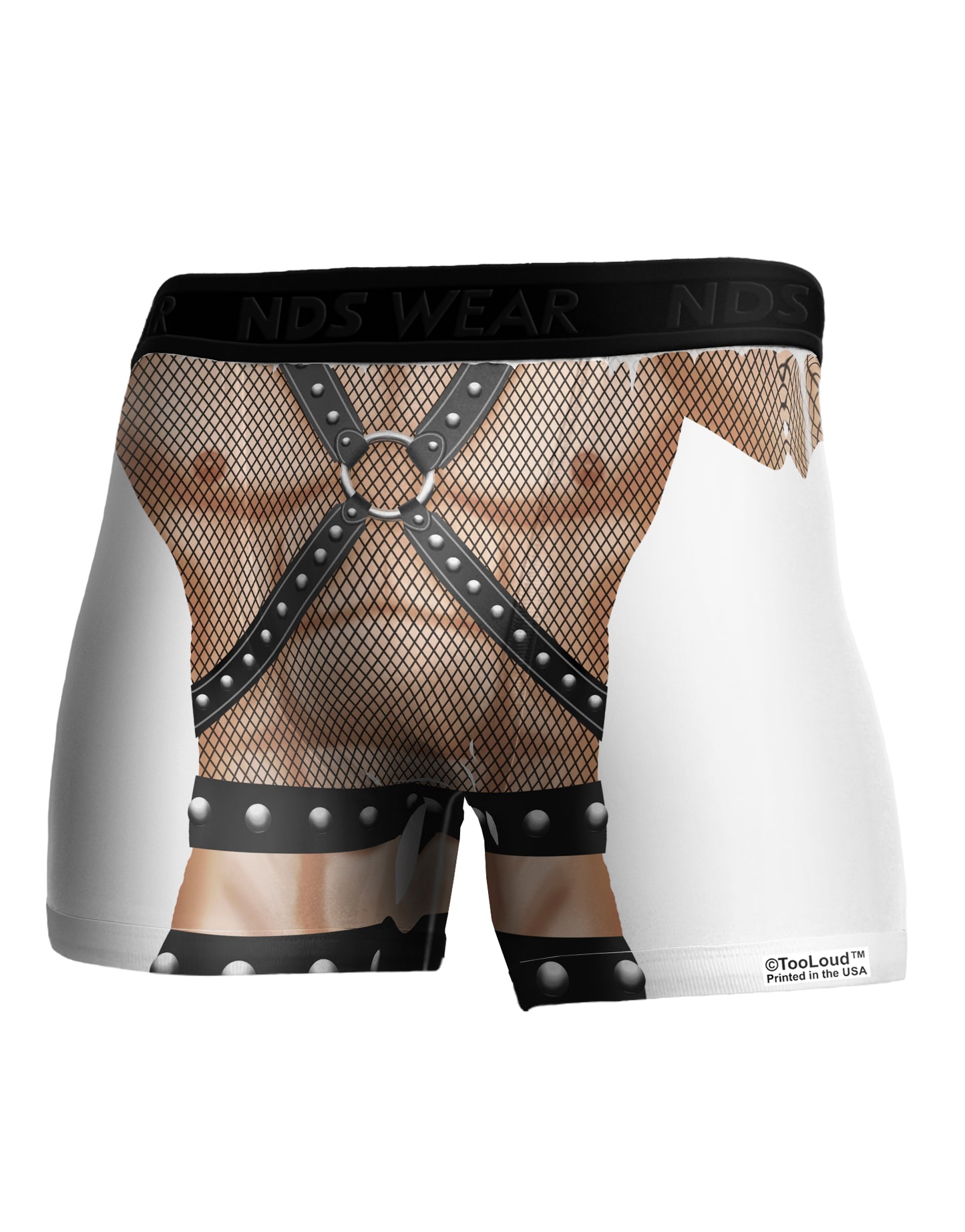 Male Bondage Costume All Over Boxer Brief Dual Sided All Over Print by TooLoud-TooLoud-White-Small-Davson Sales