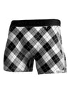 Black and White Argyle AOP Boxer Brief Dual Sided All Over Print by TooLoud-TooLoud-White-Small-Davson Sales