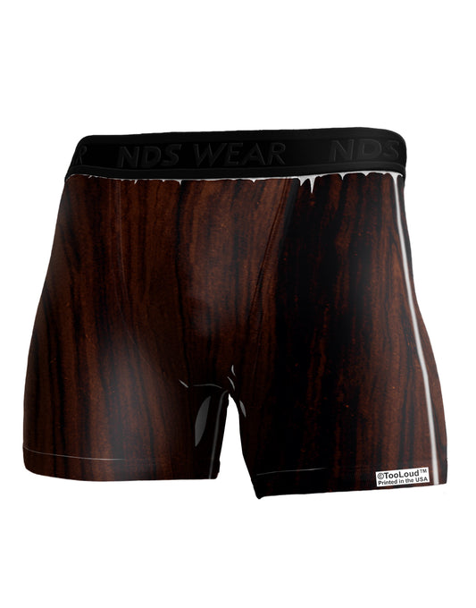 Dark Wood Look Boxer Brief Dual Sided All Over Print by-TooLoud-White-Small-Davson Sales