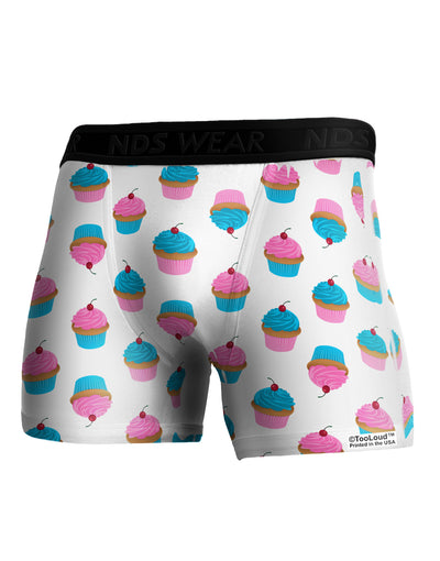 Cute Cupcakes AOP Boxer Brief Dual Sided All Over Print-TooLoud-White-Small-Davson Sales