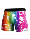 Splatter AOP - Rainbow Boxer Brief Dual Sided All Over Print-TooLoud-White-Small-Davson Sales