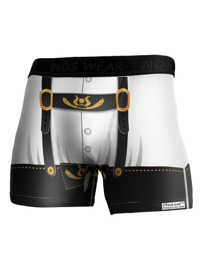 Lederhosen Costume Black Boxer Brief Dual Sided All Over Print-TooLoud-White-Small-Davson Sales