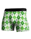 St Patrick's Day Green Shamrock Argyle Boxer Brief Dual Sided All Over Print-TooLoud-White-Small-Davson Sales