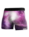 Purple Galaxy AOP Boxer Brief Dual Sided All Over Print-TooLoud-White-Small-Davson Sales