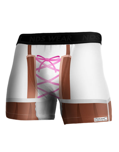 Dirndl Costume Brown Boxer Brief Dual Sided All Over Print-TooLoud-White-Small-Davson Sales