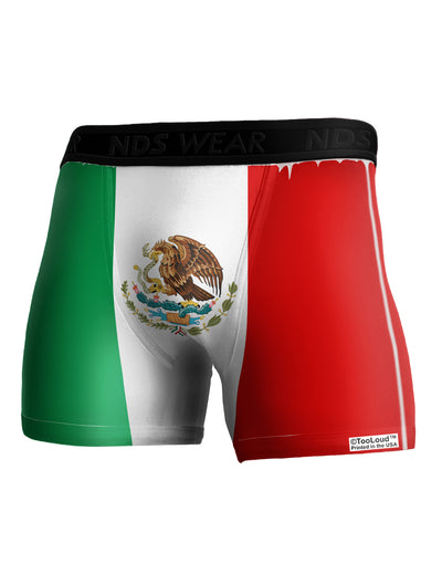 Mexico Flag AOP Boxer Brief Dual Sided All Over Print-TooLoud-White-Small-Davson Sales