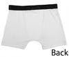 Zebra Print Boxer Brief Single Side All Over Print-TooLoud-White-Small-Davson Sales