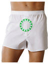 TooLoud Watercolor Spearmint Front Print Boxer Shorts-Boxer Shorts-TooLoud-White-Small-Davson Sales