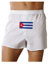 Cuba Flag Cubana Front Print Boxers Shorts by TooLoud-Boxer Shorts-TooLoud-White-Small-Davson Sales