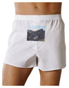 Arizona Saguaro Lake Mountains Front Print Boxer Shorts-Boxer Shorts-TooLoud-White-Small-Davson Sales