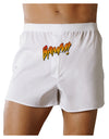 Onomatopoeia BAMM Front Print Boxer Shorts-Boxer Shorts-TooLoud-White-Small-Davson Sales