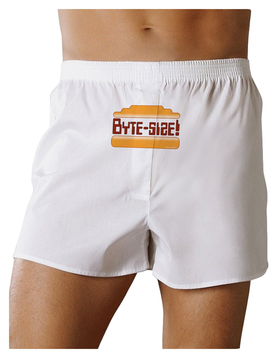 Byte Size Front Print Boxer Shorts-Boxer Shorts-TooLoud-White-XX-Large-Davson Sales