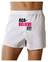 Aca Believe It Front Print Boxer Shorts-Boxer Shorts-TooLoud-White-Small-Davson Sales