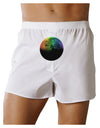 Rainbow Moon Front Print Boxer Shorts-Boxer Shorts-TooLoud-White-Small-Davson Sales