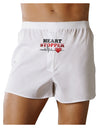 Heart Stopper Front Print Boxer Shorts-Boxer Shorts-TooLoud-White-Small-Davson Sales