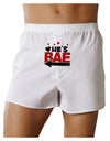 He's BAE - Left Arrow Front Print Boxer Shorts-Boxer Shorts-TooLoud-White-Small-Davson Sales