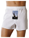 Colorado Mountain Scenery Front Print Boxer Shorts-Boxer Shorts-TooLoud-White-Small-Davson Sales