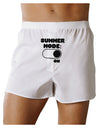 Summer Mode On Front Print Boxers Shorts by TooLoud-Boxer Shorts-TooLoud-White-Small-Davson Sales