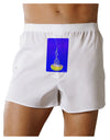 Solo Jellyfish Watercolor Front Print Boxer Shorts-Boxer Shorts-TooLoud-White-Small-Davson Sales