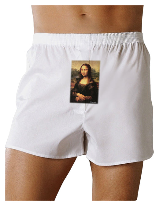 Mona Painting Front Print Boxer Shorts-Boxer Shorts-TooLoud-White-Small-Davson Sales