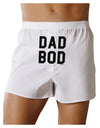 Dad Bod Design Front Print Boxer Shorts by TooLoud-Boxer Shorts-TooLoud-White-Small-Davson Sales