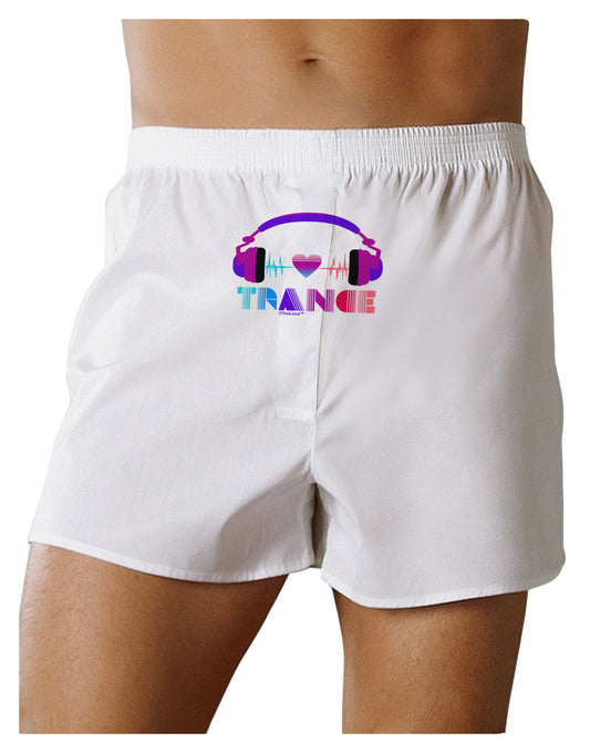 Heart Trance Front Print Boxer Shorts-Boxer Shorts-TooLoud-White-Small-Davson Sales