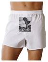 Colorado Landscape Text BW Front Print Boxer Shorts-Boxer Shorts-TooLoud-White-Small-Davson Sales