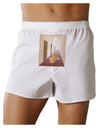 Hotdog in a Hallway Front Print Boxer Shorts-Boxer Shorts-TooLoud-White-Small-Davson Sales