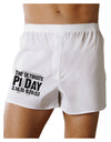 The Ultimate Pi Day Text Boxers Shorts by TooLoud-Boxer Shorts-TooLoud-White-Small-Davson Sales