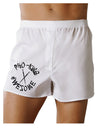 PHO KING AWESOME, Funny Vietnamese Soup Vietnam Foodie Boxers Shorts-Mens Boxers-TooLoud-White-Small-Davson Sales