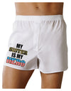 My Sister is My Hero - Armed Forces Boxer Shorts by TooLoud-Boxer Shorts-TooLoud-White-Small-Davson Sales